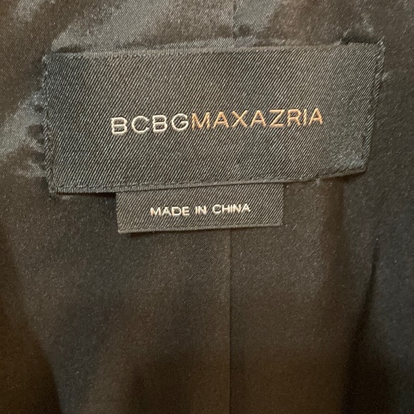 BCBG MAXAZRIA Black Formal Fitted Jacket Size Small - Picture 10 of 10